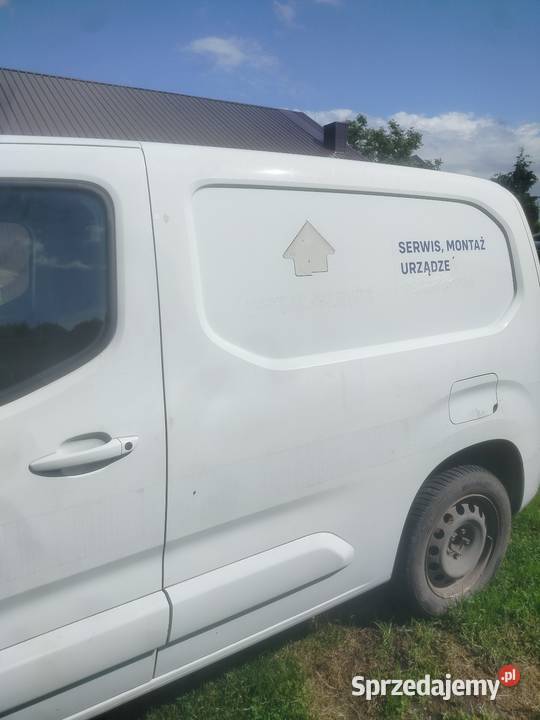 Sprzedam na części toyotę proace city citroen Sierpc