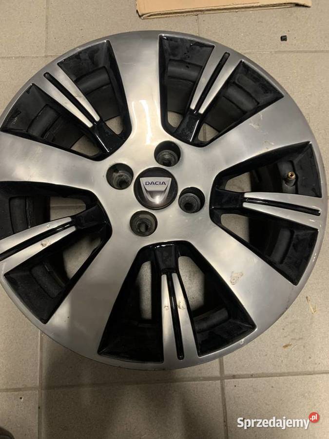 4 felgi aluminiowe z logo Dacia 20555 R16 Kostrzyn