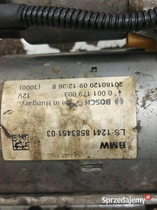 ROZRUSZNIK 8583451 03 20 D B47 Bmw Seria 3 VI Układ elektryczny, zapłon