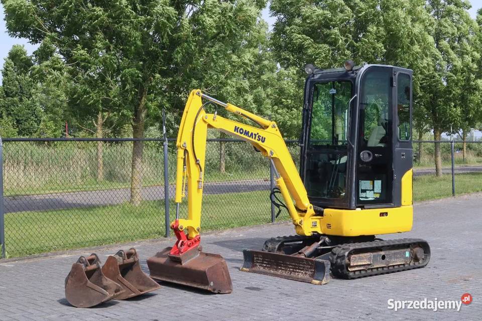 top minikoparki2017 Komatsu PC16R3HS Lubiczyn sprzedam