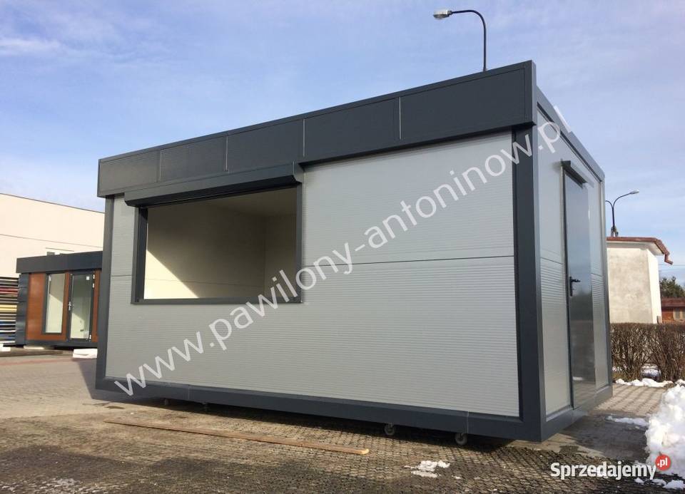 PAWILON GASTRONOMICZNY KONTENER HANDLOWY KEBAB śląskie Żywiec