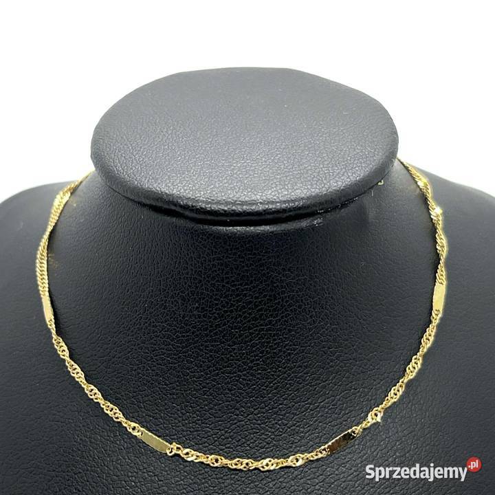 Złota Bransoletka Próby 585 080g Długość 185 złoto Elbląg