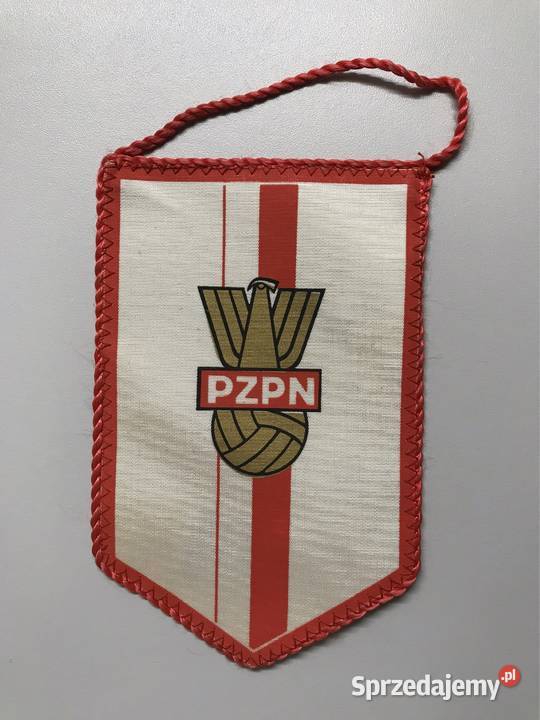 Proporczyk PZPN Polski Związek Piłki Nożnej PRL mazowieckie