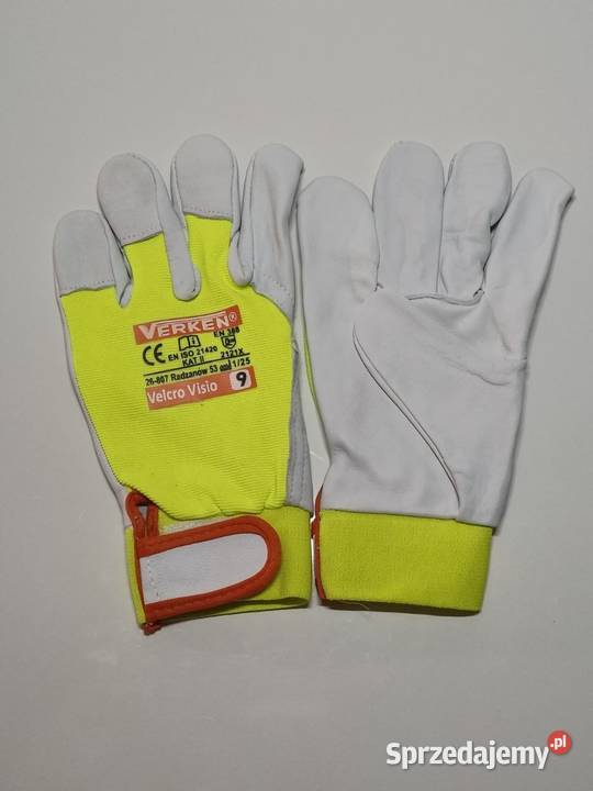 Rękawice robocze skórzane Verken VelcroVisio Radom sprzedam