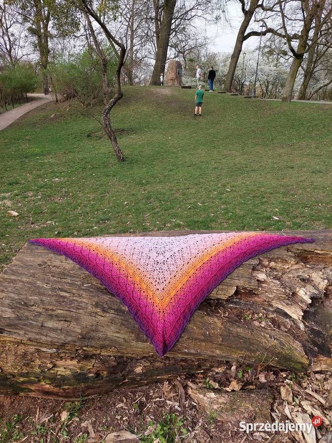Chusta na szydełku duża Bydgoszcz