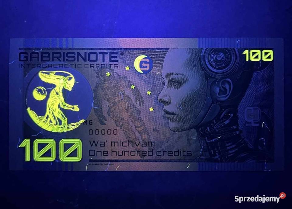 Banknot 20 i 100 Galaxy 2024 Matej