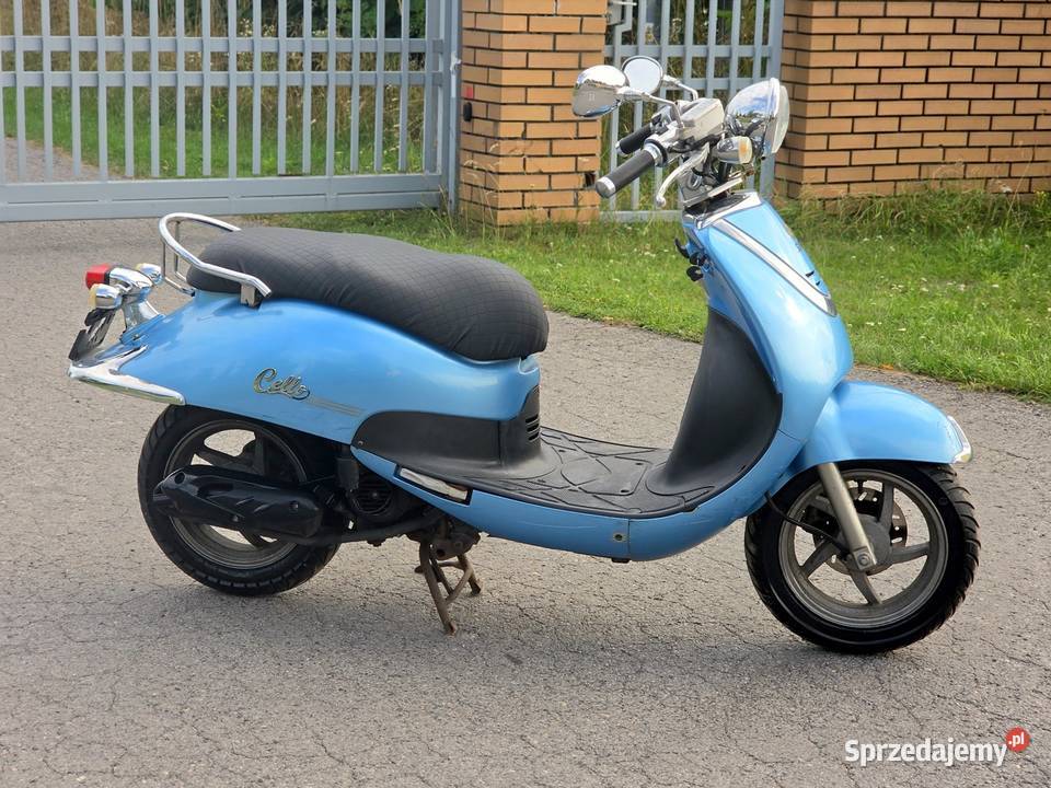SYM Allo Cello 50 ccm 4t retro styl szeroka