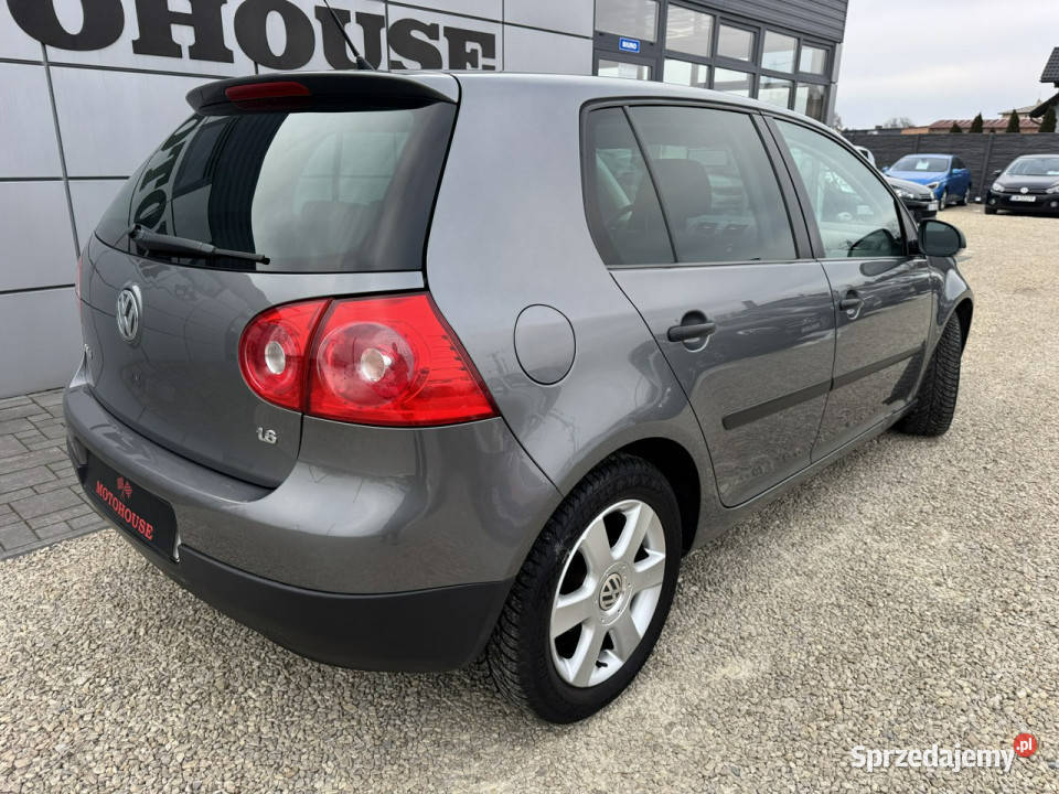 Volkswagen Golf 16 MPI V 20032008 Rok produkcji 2008 Chełm Śląski