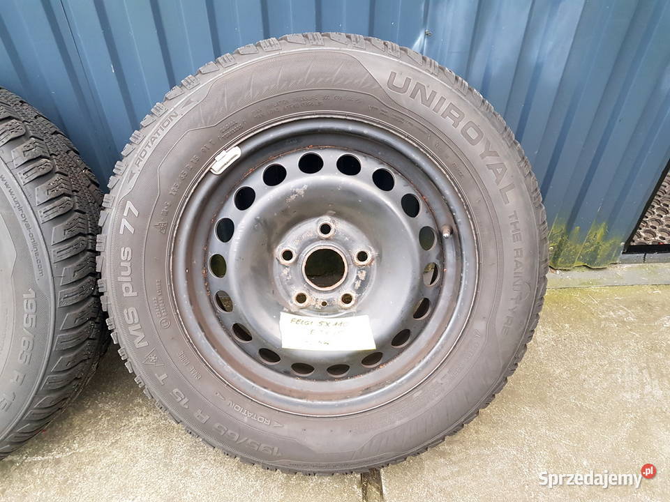 Koła zimowe 5x110 6jx15 ET43 UNIROYAL MS PLUS 77 śląskie Sosnowiec sprzedam
