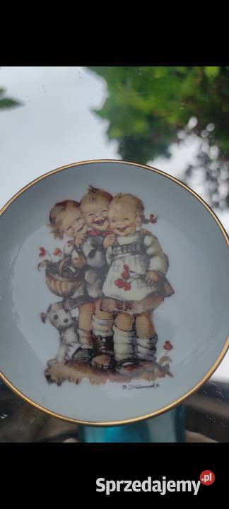 Talerz kolekcjonerski MJ Hummel Miniature Follow