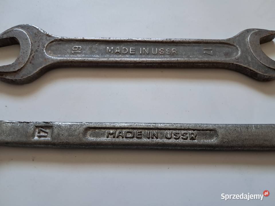 Klucze płaskie ZSRR pomorskie Gdańsk