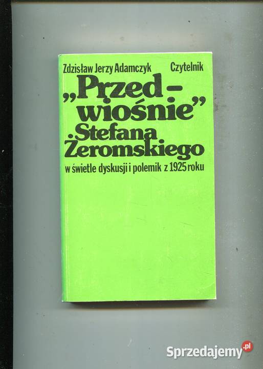 Przedwiośnie Stefana Żeromskiego w świetle Szczecin
