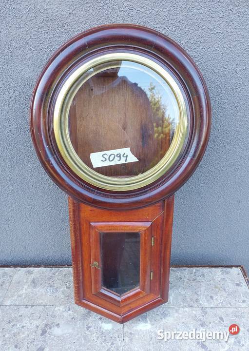 S094 Skrzynia obudowa starego zegara pomorskie Tczew