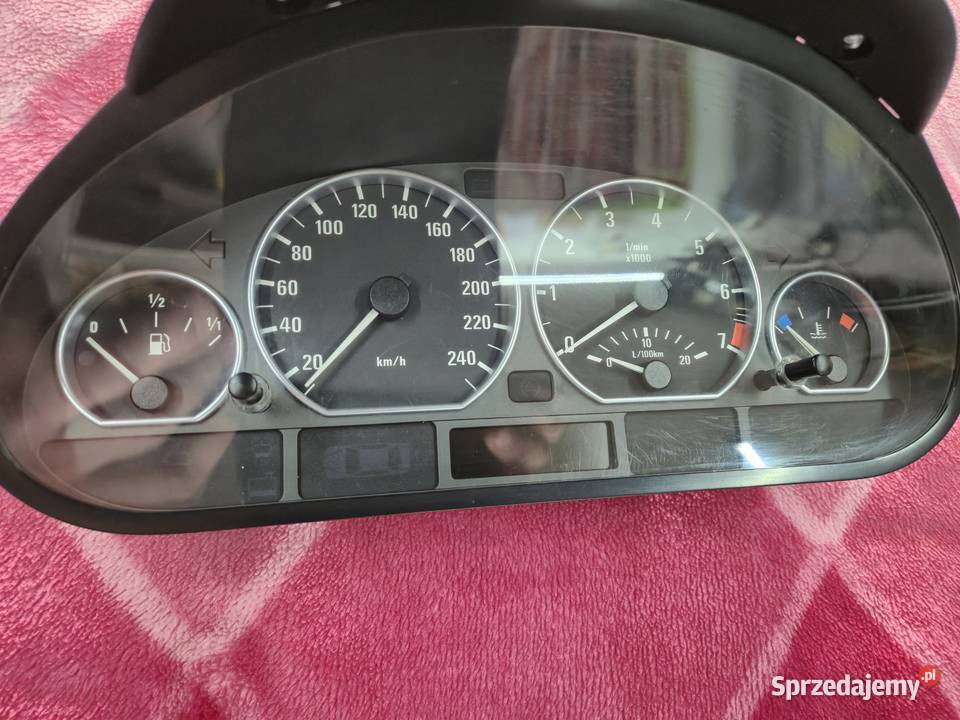 bmw e46 zegary licznik