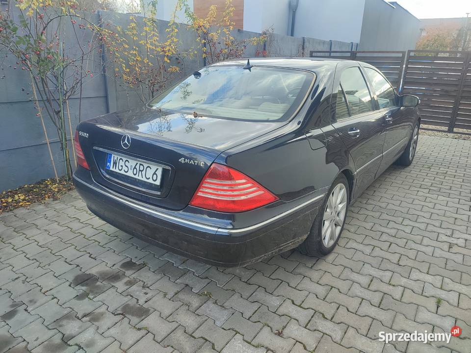 Mercedes S KLASA 37 Benz gaz 340000km 220 Gostynin