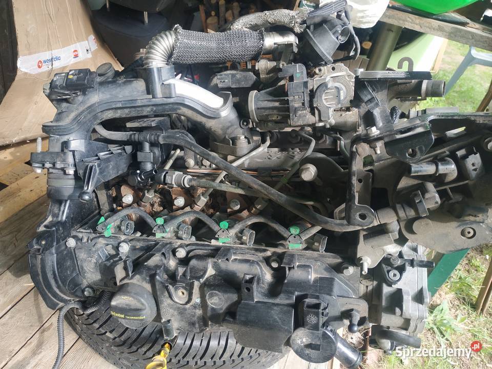 FIESTA MK7 B SILNIK kpl 16 TDCI EU5 T3JA T3J