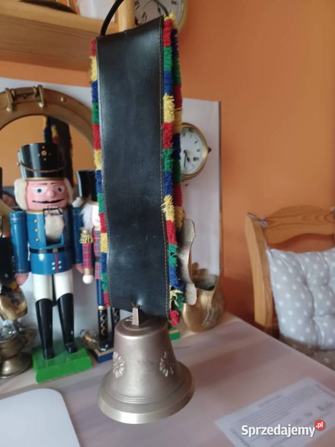 Krowiak Piękny mosiężny dzwonek Poznań sprzedam