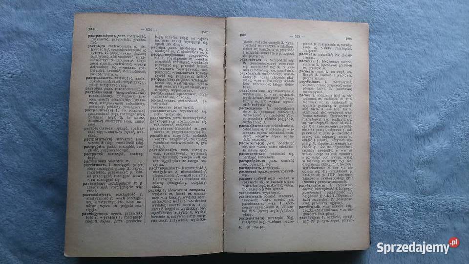 Słownik rosyjsko polski pod redakcją IH Kraków