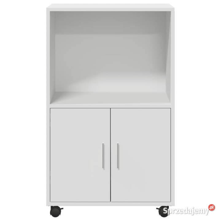 Szafka na kółkach biała 55x40x91 materiał Warszawa
