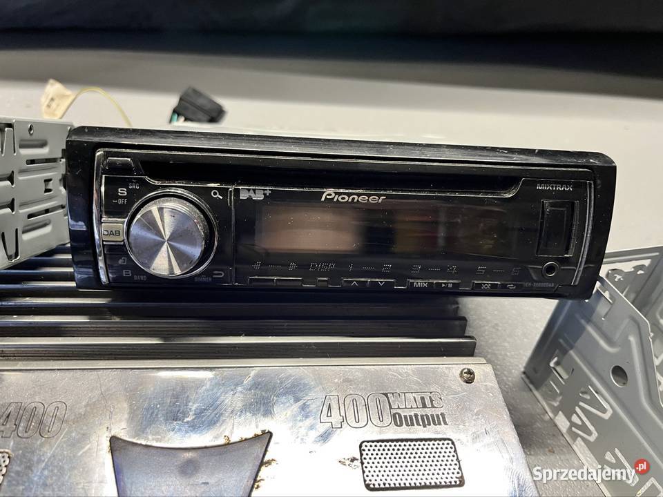 Radio Pioneer wzmacniacz głośniki