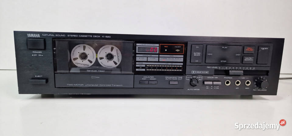 Magnetofon cassette deck Yamaha K520 K 520 Elektronika Międzychód