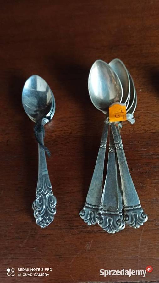 Komplet 6 łyżeczek do herbaty kawy Gdańsk