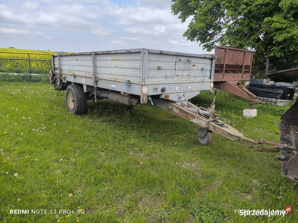 Przyczepa wywrotka D47B B uszkodzony Otrocz