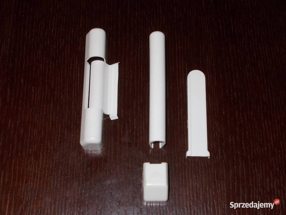 Osłonki na okucia do okien PCV białe mazowieckie Legionowo