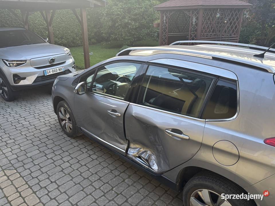Peugeot 2008 Automat 16 eHDI 91000 2014 1600cm3 Gdów sprzedam