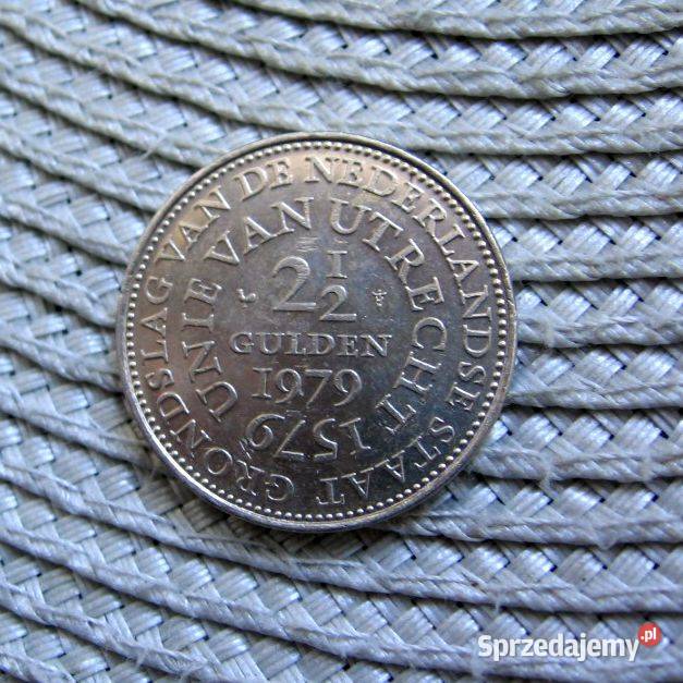Holandia 2 12 Guldena 1979r 400 Lecie Uni Kalisz