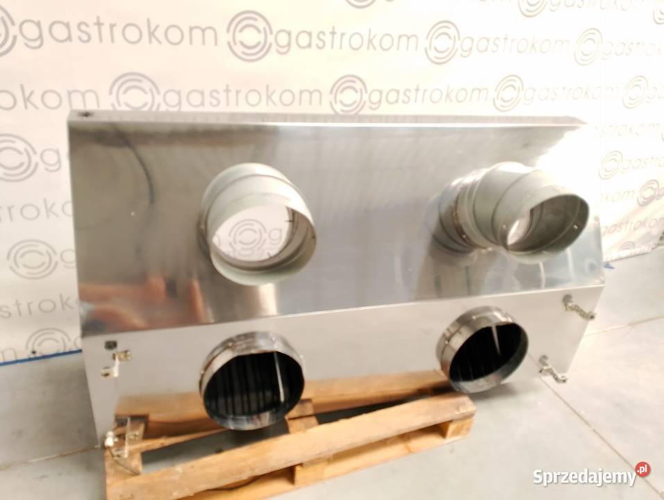 Okap przyścienny trapezowy z łapaczami sprzedam