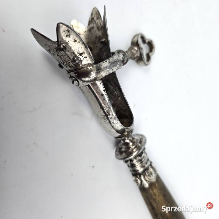 Uchwyt do udźca pieczeni plater i kość Francja Bronisze