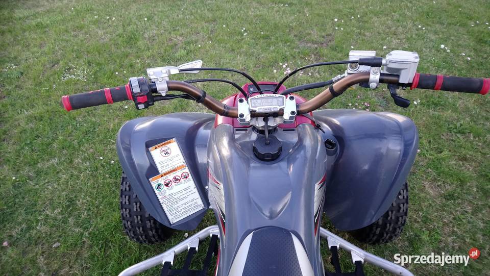 Yamaha Raptor 700 quad zamiana elektryczny starter