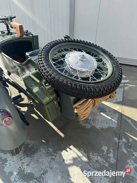 K750 M KMZ Dniepr Ural z wózkiem renowacji Przemyśl