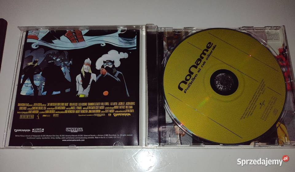 Sprzedam płytę CD muzykę filmową Jay i Cichy Bob Międzyborów