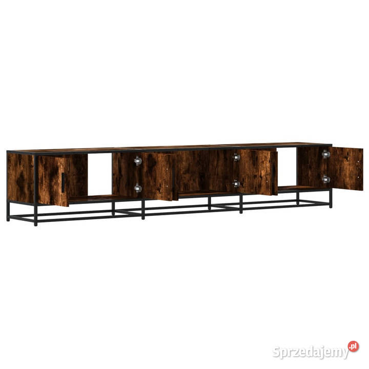 Szafka pod TV przydymiony dąb 210x35x41