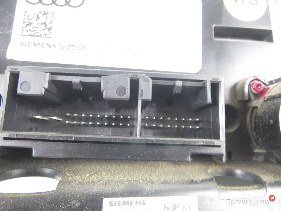 KLIMATRONIK AUDI A5 8T3 8T1820043F A2C53252469 Panele sterowania, przełączniki Panele sterowania, przełączniki