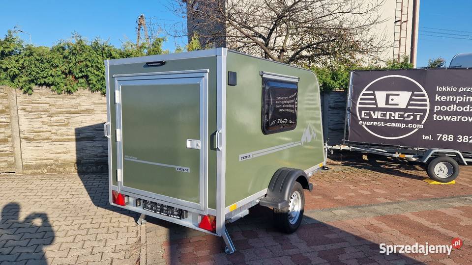 Microcamp minikempingowa przyczepa wyprawowa Leszno