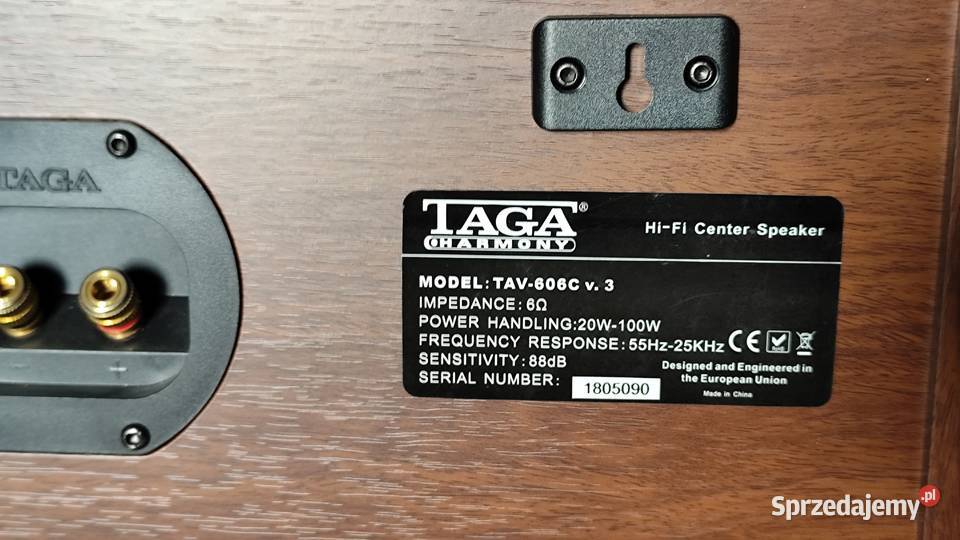 Kolumny Głośnikowe Surround TAGA Harmony TAV 606 Bochnia