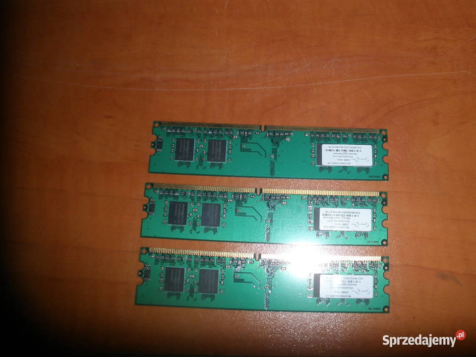 Pamięć RAM Kingston 512 MB 3 sztuki Pamięci Kraków