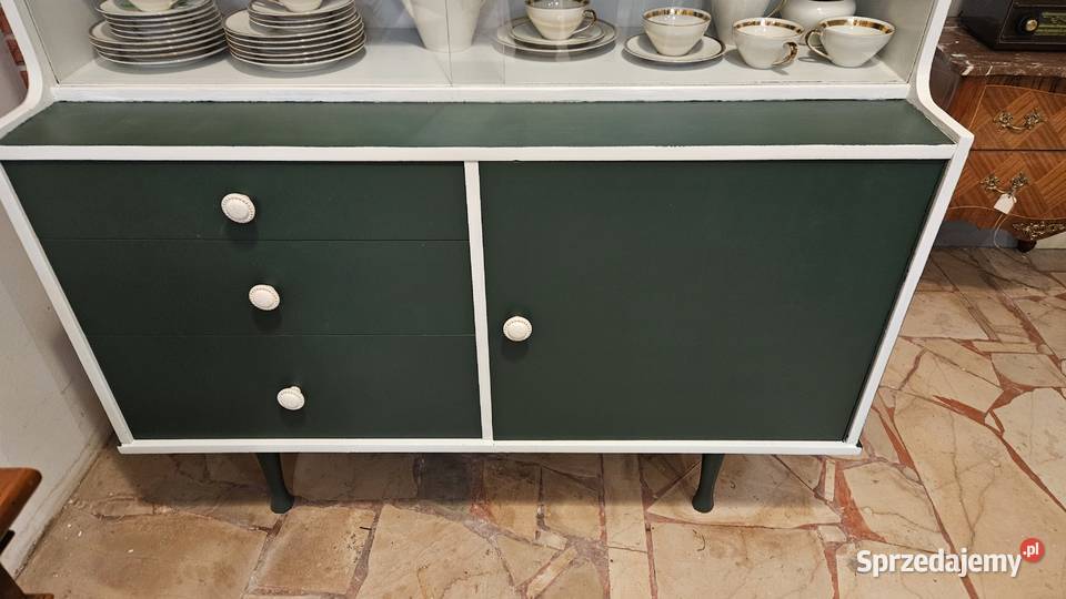 Kredens PRL retro lata 60te metamorfozie Lublin