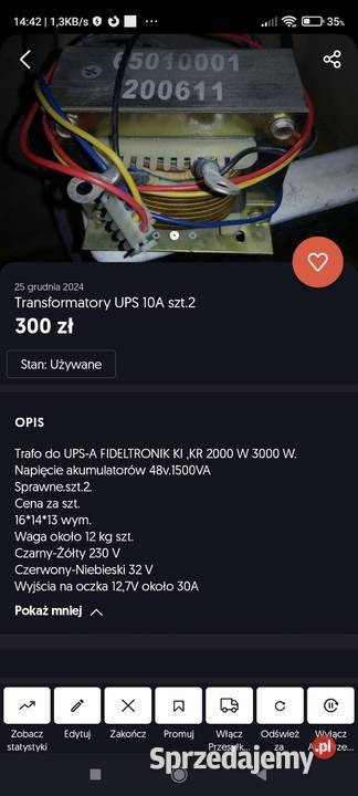 Transformatory 230V 13V30 V