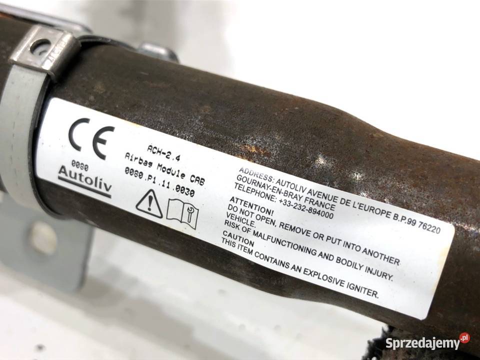 KURTYNA POWIETRZNA PRAWY HYUNDAI SANTA FE III osobowe