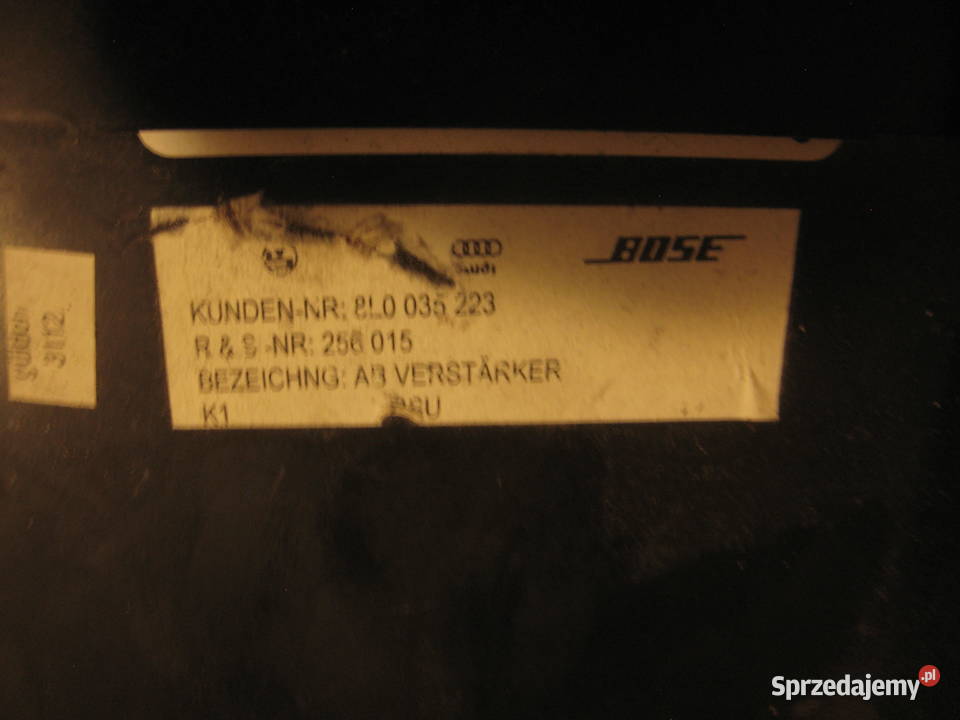 Wzmacniacz Bose 8L0 035 223 Audi A3 8L Kraków sprzedam