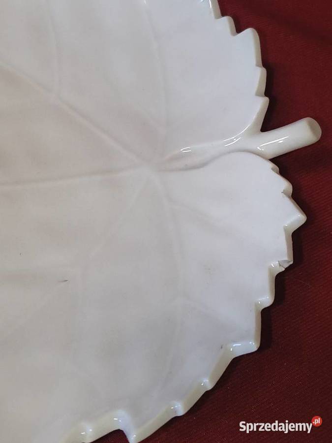 porcelana liść KPM
