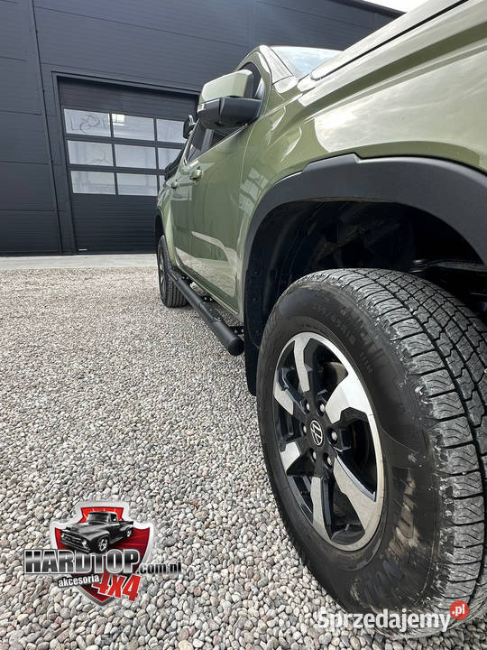 Progi orurowanie Boczne CZARNE 70mm VW Amarok warmińsko-mazurskie Pasłęk