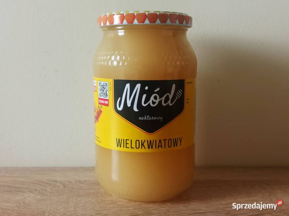 Miód wielokwiatowy z własnej pasieki Miody i produkty pszczele Sieradz