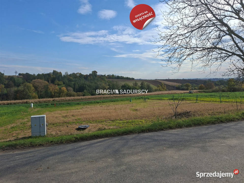 sprzedaży działki 1200m2 Kocmyrzów