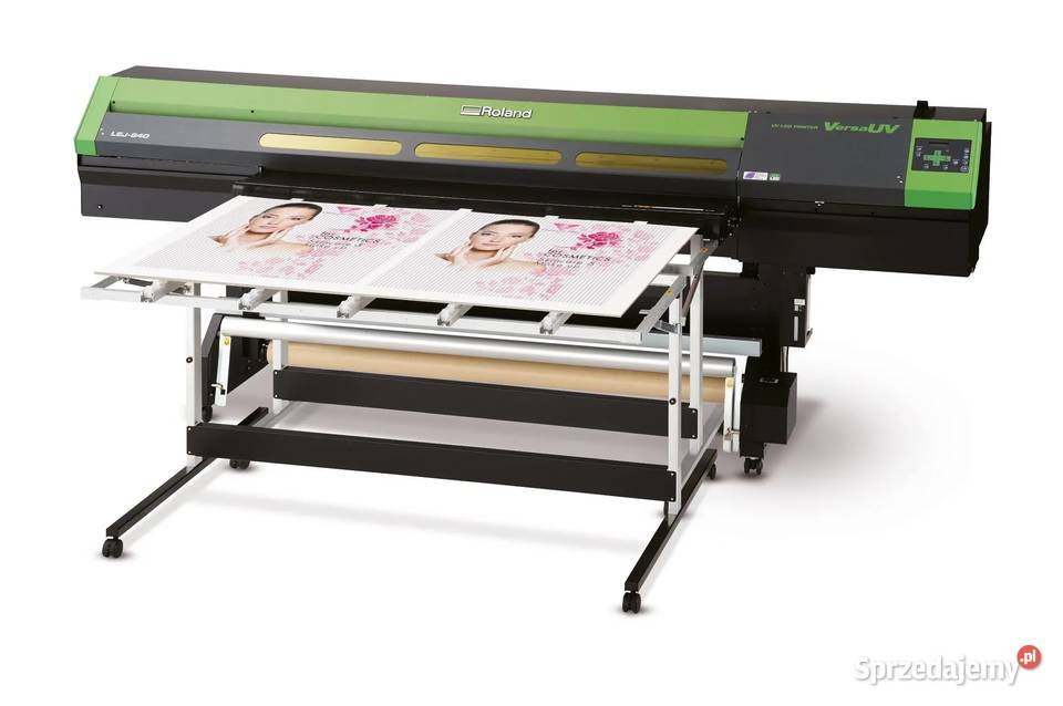 Ploter Hubrydowy UV Roland LEJ640 VersaUV Produkcja Nowy Dwór Gdański sprzedam