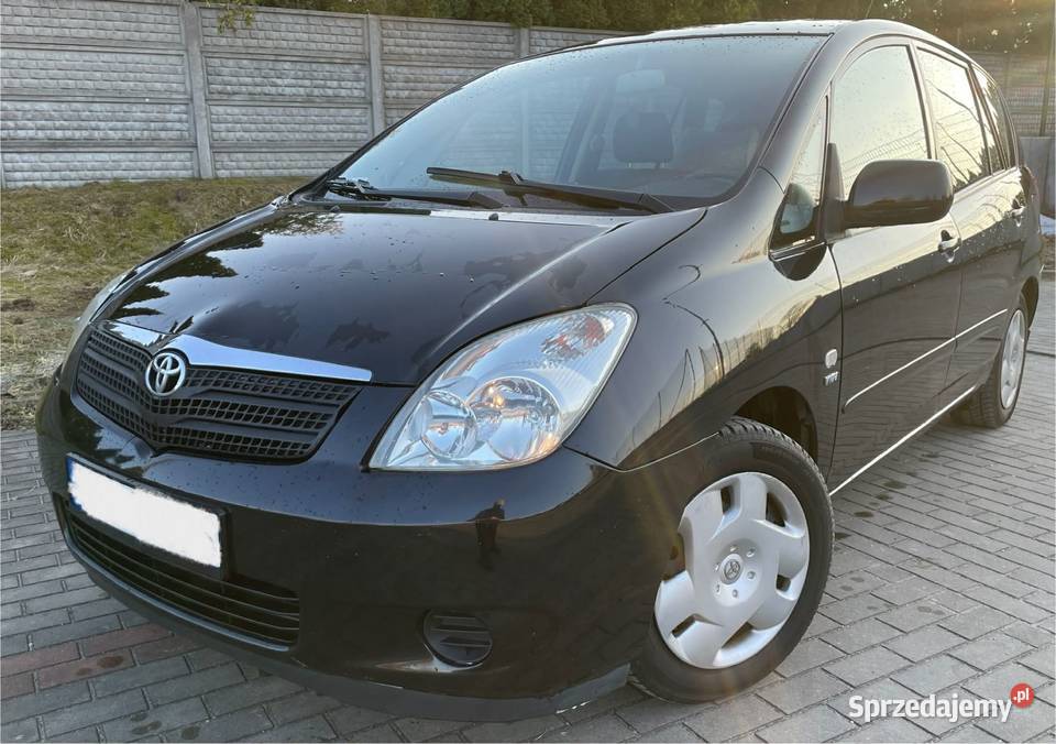 Toyota Corolla Verso LPG 10lat jeden właściciel Nowe Miasto Lubawskie sprzedam